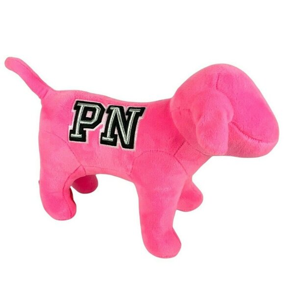 Victorias Secret Pink Nation Plush Dog Stuffed Animal 13 Inch - Picture 1 of 8